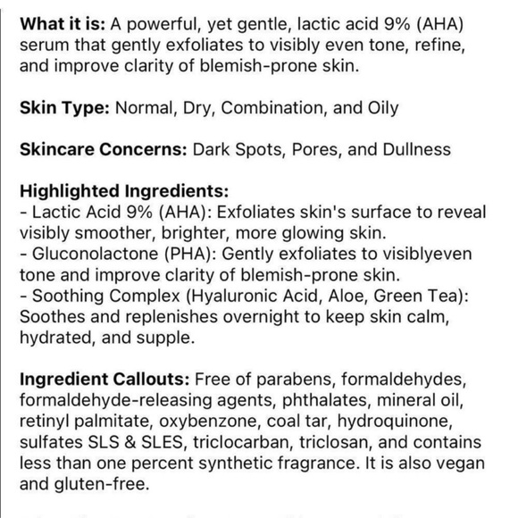 FREE 🌺 Shani Darden ~ Lactic Acid Exfoliating Serum ~ Single Use Sample - Picture 7 of 11